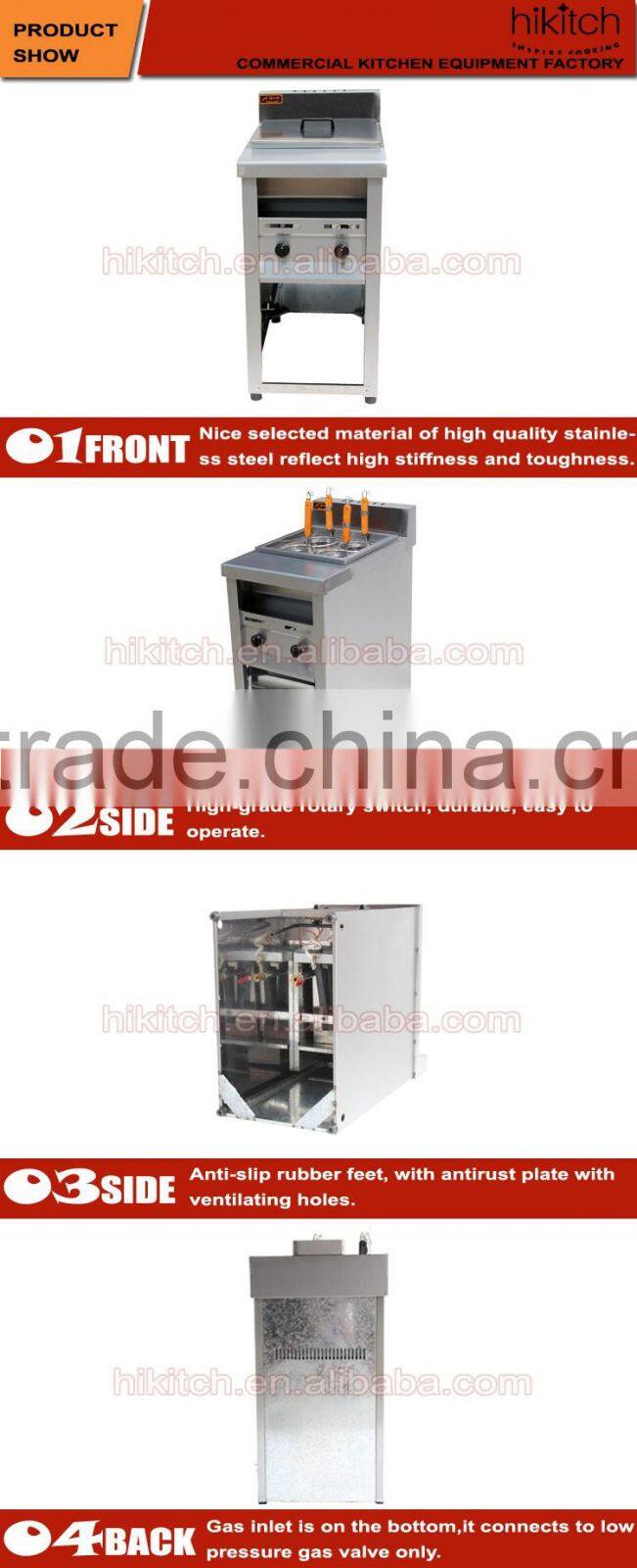 Wholesale Freestanding Commercial Gas Pasta Cooker with 4 Baskets
