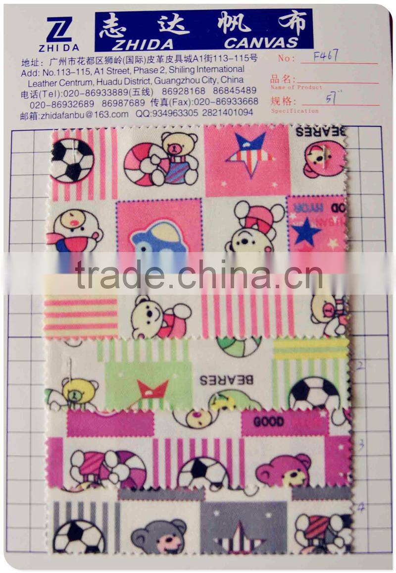 100% cotton camouflage printing fabric