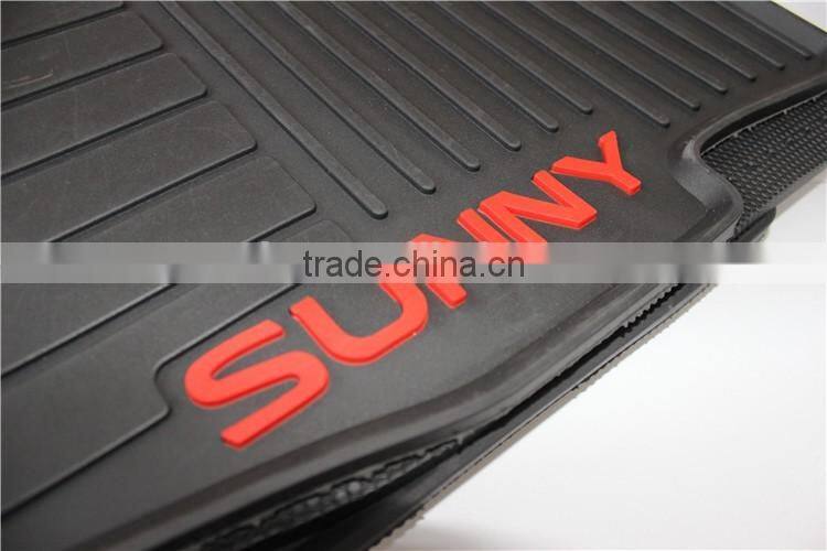 Best quality car ottomans origional size for Nissan sunny pvc car mat