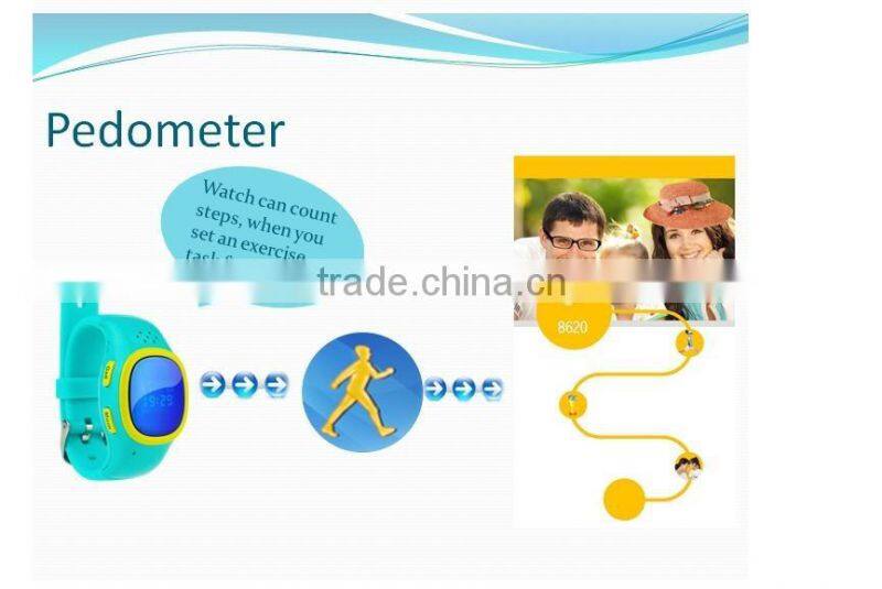 Fancy design Children Kids GPS Tracker Security Smart Watch with Bluetooth mobile phone sim card SOS Button