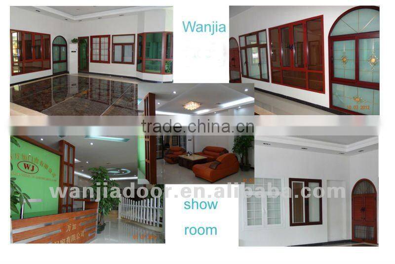 Tinted color PVC tilt open vertical opening window