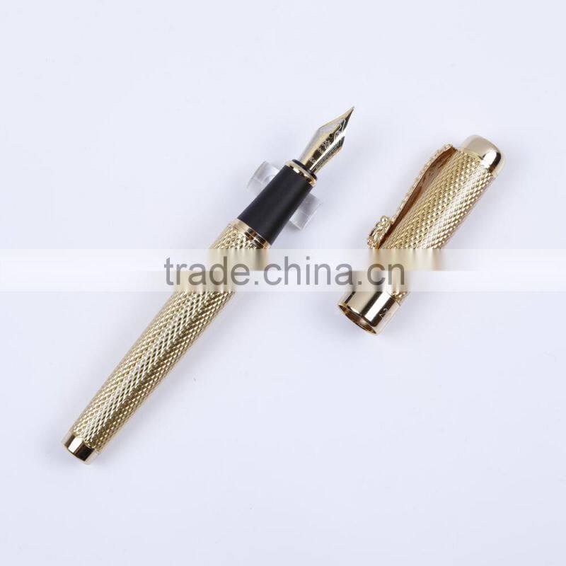 2015 high end gold fountain pen