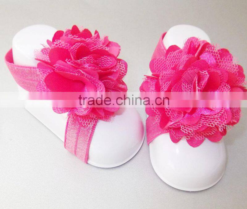 wholesale PU glitter solid color fancy health walking baby prewalker sandals from China