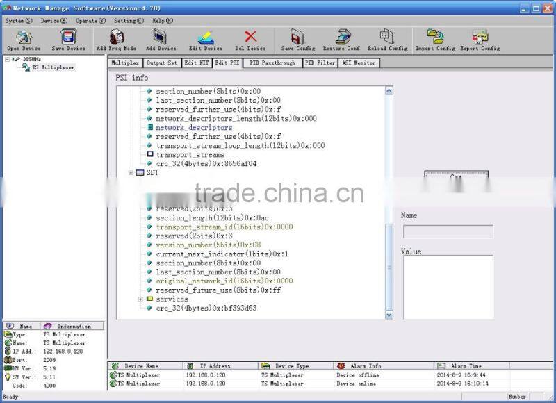 SC-2101 TS ASI Multiplexer/TS ASI MUX