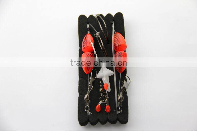 surfcasting rig pulley bullet float rig two trace long reach