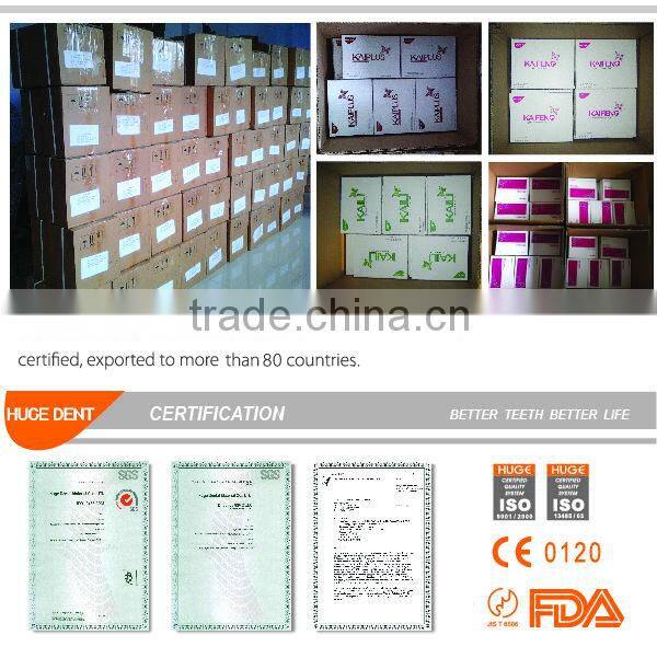 CE certificated Four layers kaiplus Synthetic polymer teeth