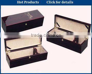high-end red wooden wine package for sale