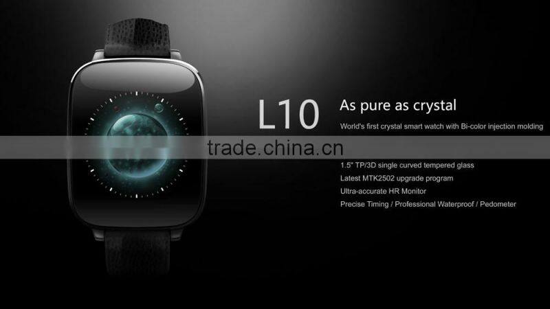 Alibaba hot supply Email,Bluetooth,MP3 Playback Feature and Android Operation System Smart Watch