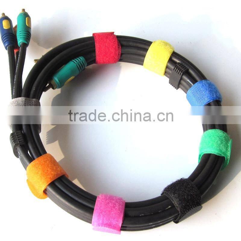 Wholesale Flexible 100% nylon material hook loop cable tie