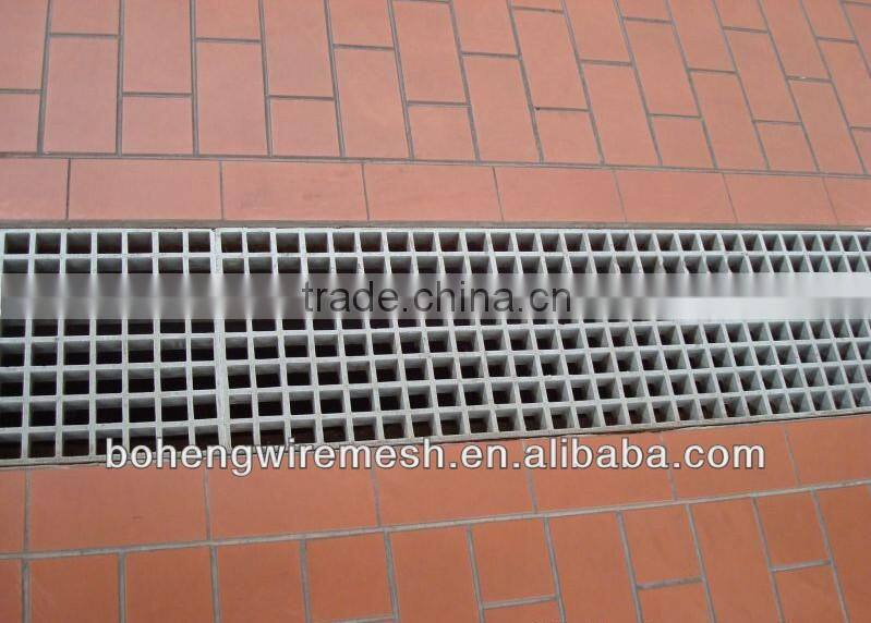 Drainage steel grating cover drainage ditch