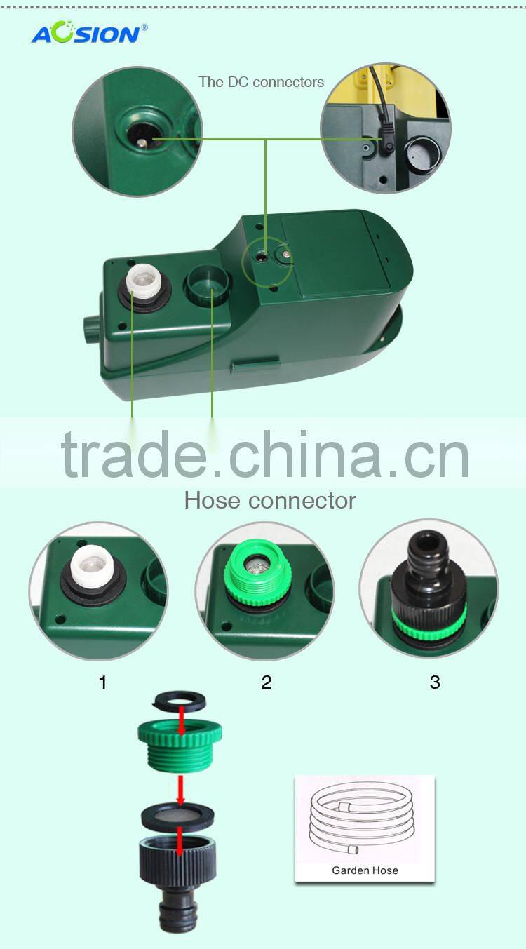 Motion Activated Detection Sprinkler Sprinkler Pipe Animal Deterrent Fox Racoon Mice Birds Repellent Repeller Scarecrow Function