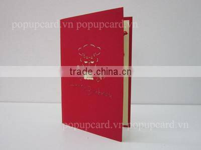 Baby (and swing)3d Happy birthday pop up card