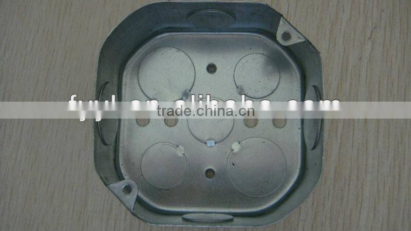 electrical zinc junction metal box