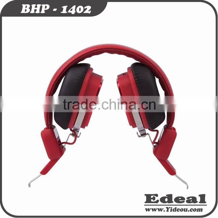 amazon hot seller 2015 adjustable headband wireless bluetooth stereo headphone for computer