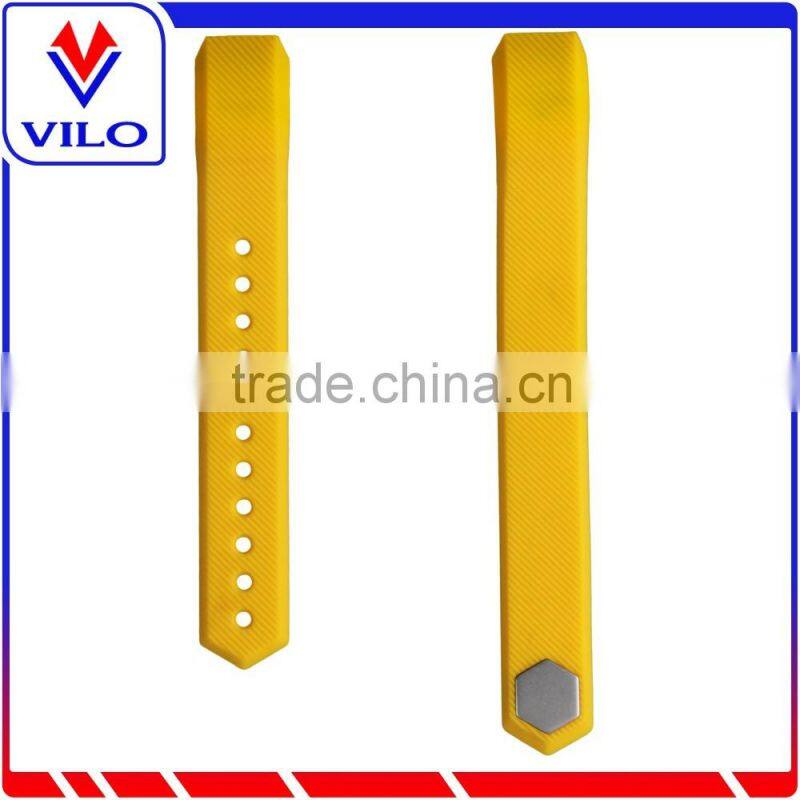 2016 silicone replacement strap with retail package for fitbit alta