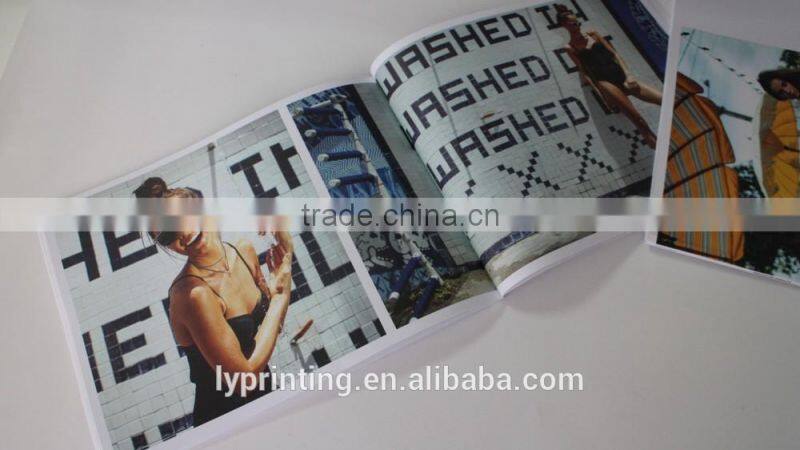 Customized fashion magazines, photo album, photo book printing