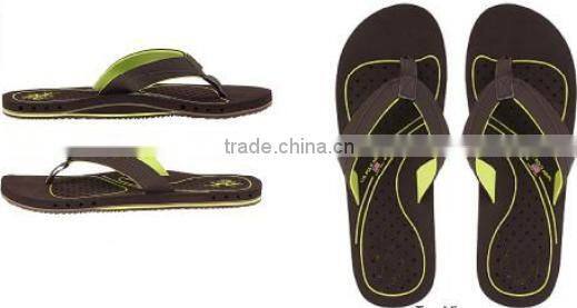2016 Hot selling men beach slipper summer flipflop