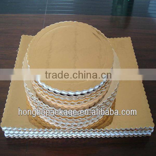 Glossy Ivory board cake pads/cake circles