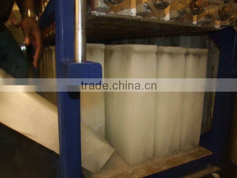 Commercial 3000kg/day automatic block ice machine for cooling