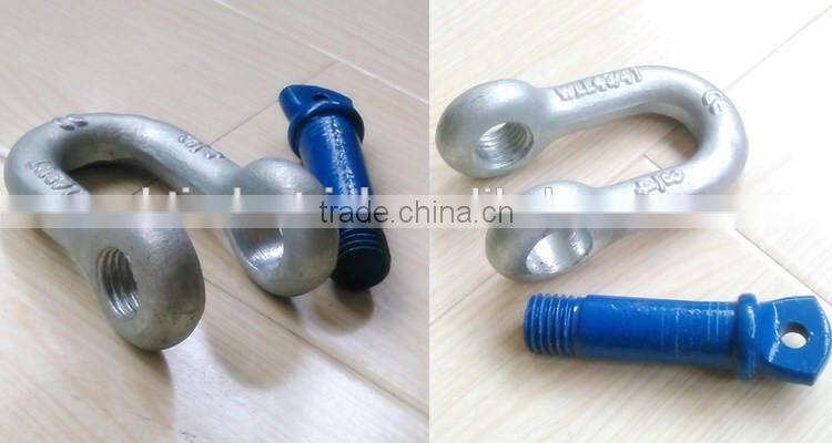 us type G210 electric galvanized shackle