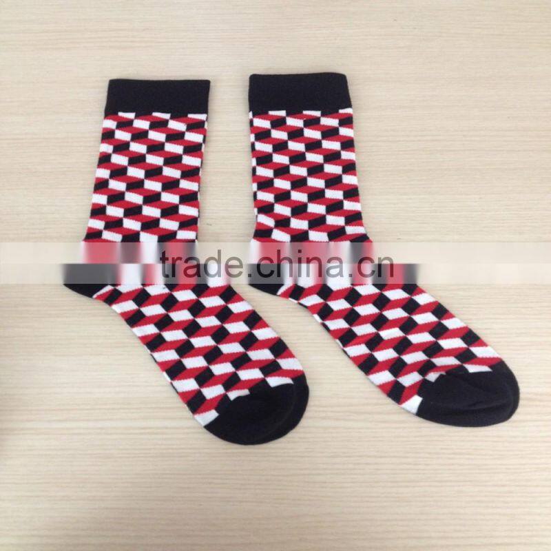 100 Cotton In Stock Cartoon Dress Tube Socks