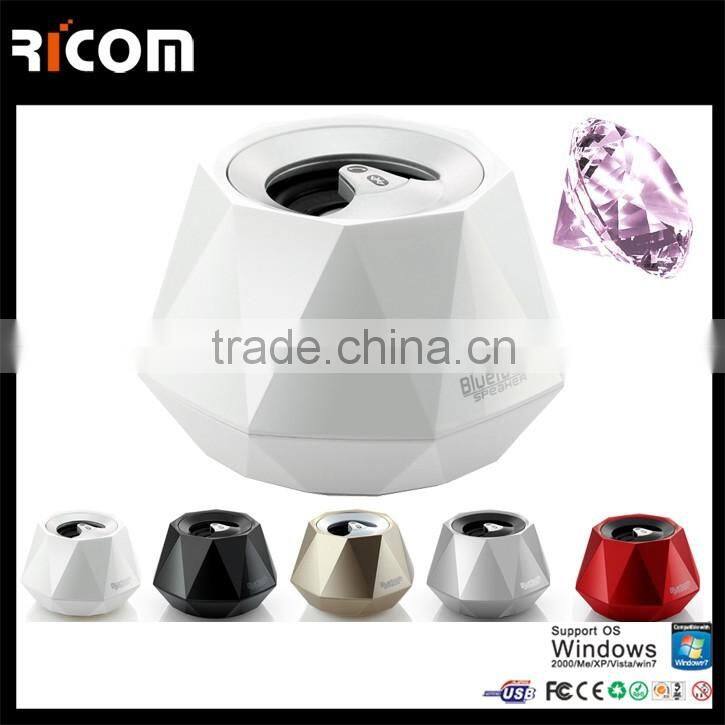 Ricom diamond shape bluetooth 3.0 version portable speaker--S609-Shenzhen Ricom