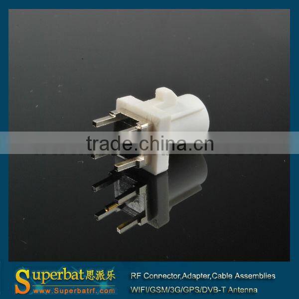 Fakra Plug PCB mount connector white /9001 Radio With Phantom