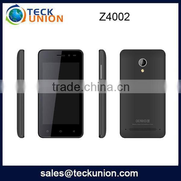 Z4002 4.0 inch china cheapest 4g android phone mobile wholesale price handphone