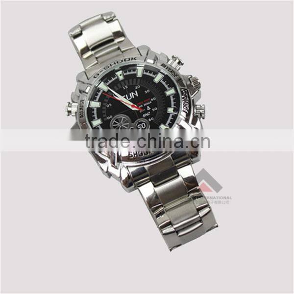 1080p HD Water Proof IR Night Vision Watch Camera