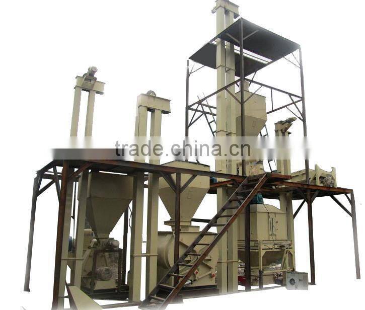 Sinoder Brand CE Complete Feed Granules Production Line Machine/poultry feed pellet making line