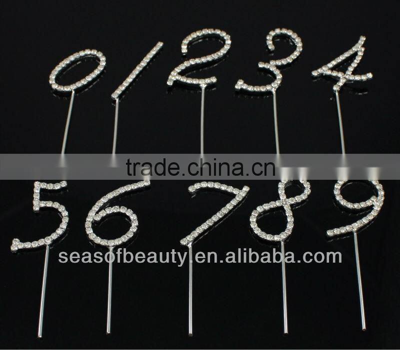 Top Seller Fashion Wedding Heart Cake Toppers Wholesale CT6