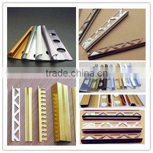 Aluminum tile trim