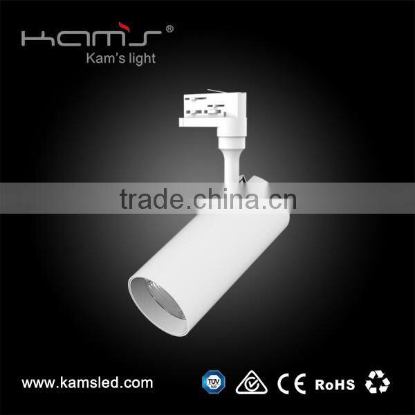 Hot seller 12-25w black COB LED track light for Shopping malls and clothing store dedicated adjustable rotating