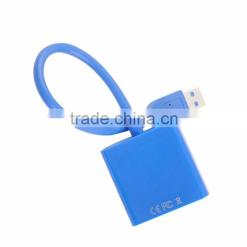 High speed VGA to USB3.0 capture Adapter converter with CD driver