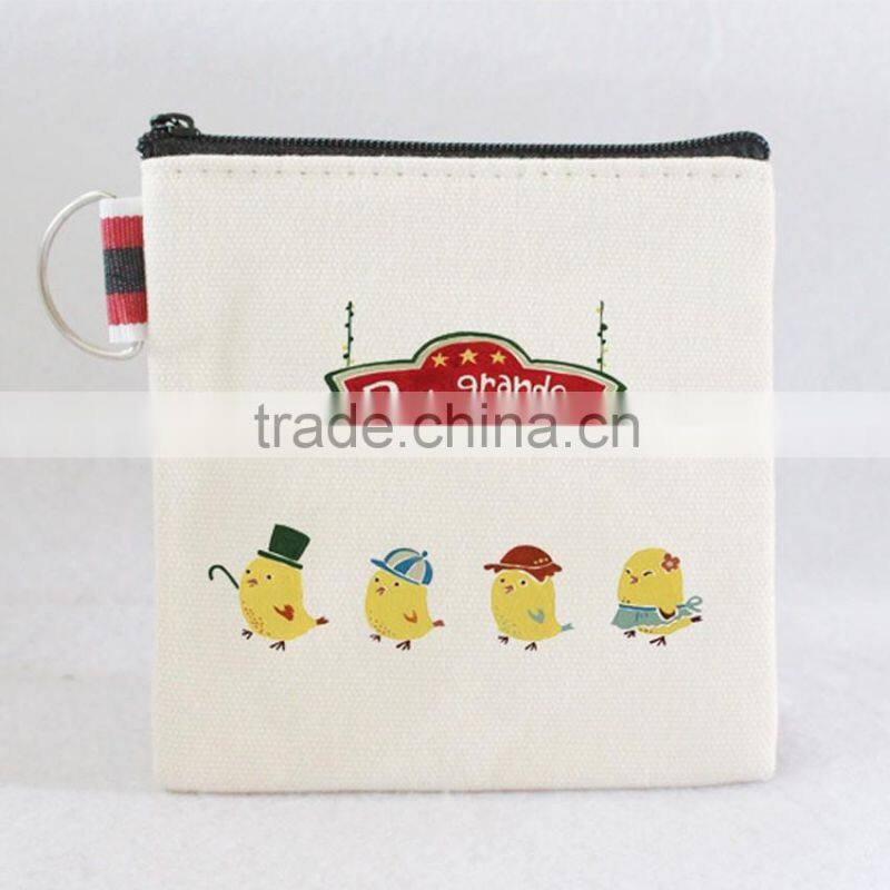 Custom stationery bag pencil bag with elephant printed