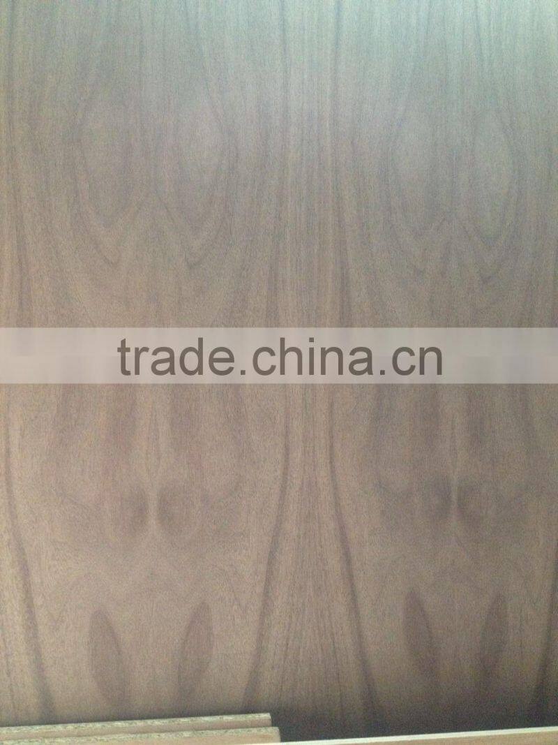 natural red oak veneer/black walnut /ASH veneer fancy plywood