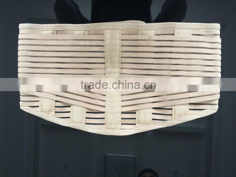 elastic lumbar back brace waist support