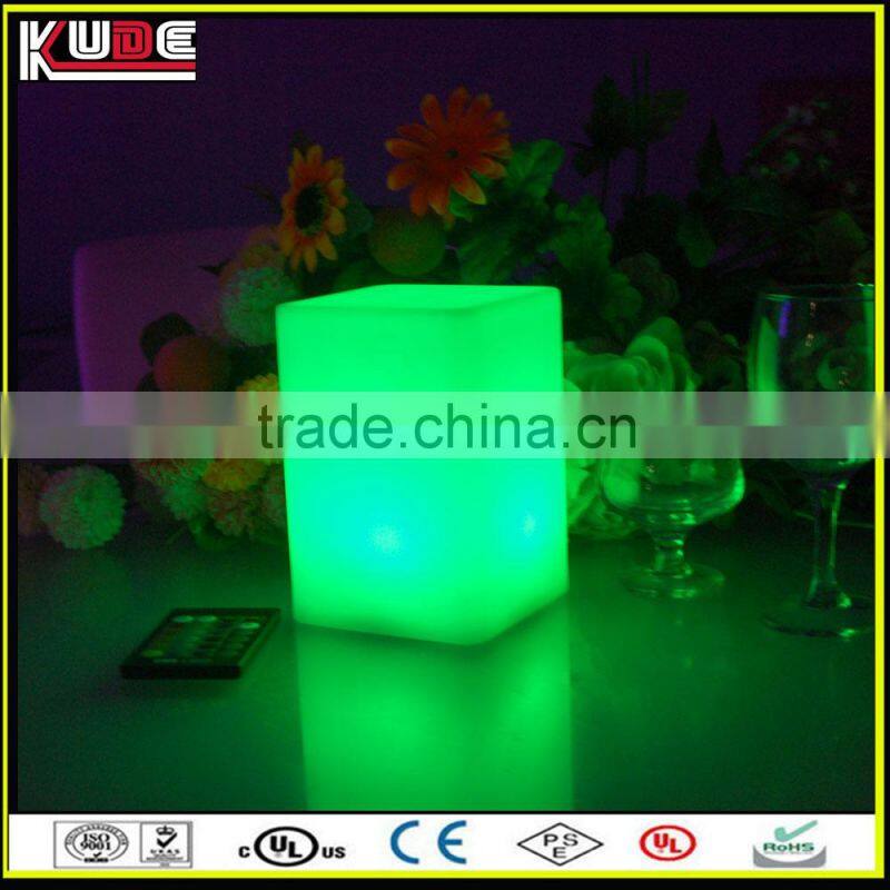 Bar Table Decoration Lighting Wireless Battery LED Table Lamp With Remote Control
