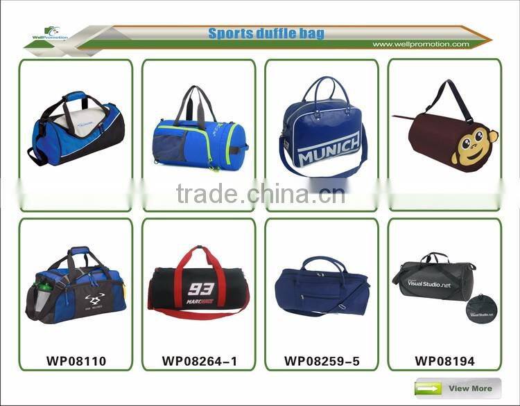 Wholesale men black canvas duffle bags