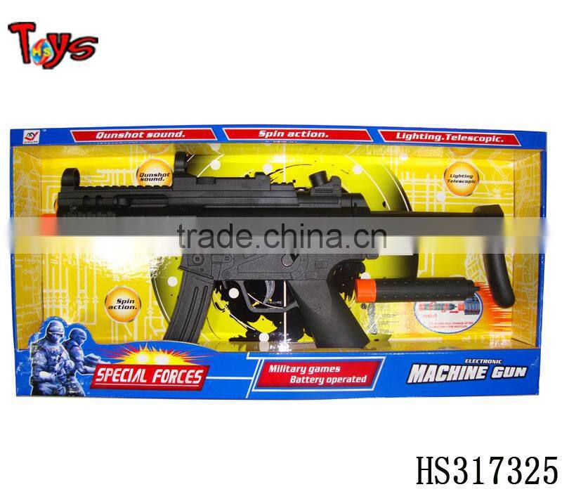 amazing playing laser gun electric gun shock