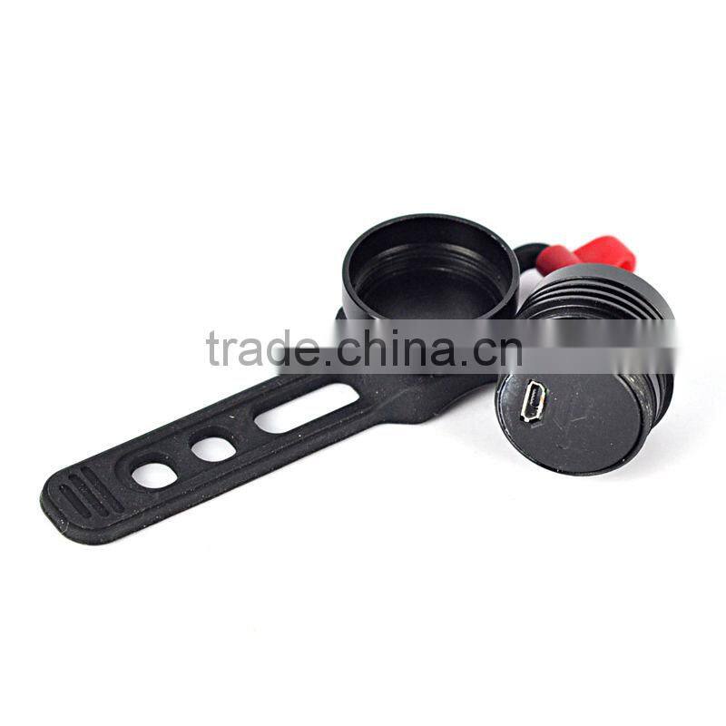 Fashionable Safe Multifunction Wholesale Waterproof Led Rechargeable USB Bike Back