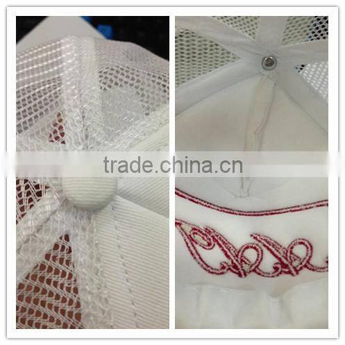 custom trucker hat with 3D embroidery