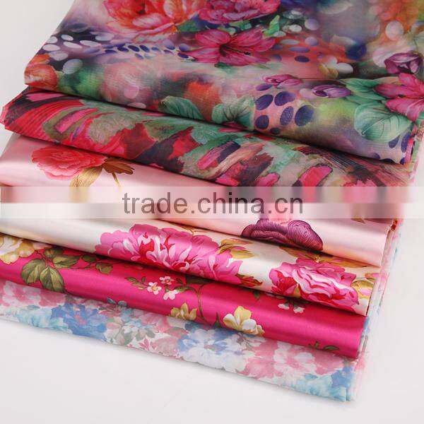 100% polyester printing organza for women dress/Camouflage printed fabrics