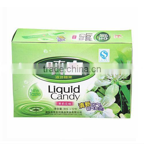 Fresh spray energy mint liquid candy with new packaging VC-L051