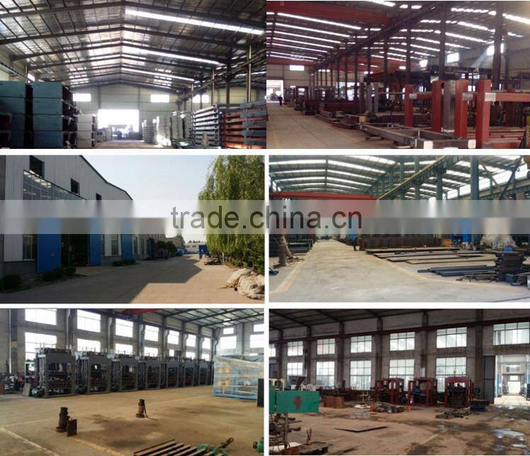 QT4-26 Newest new coming semi auto block brick making machine