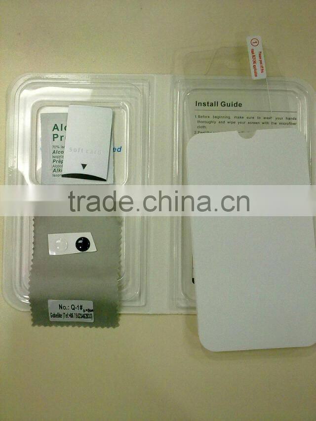 oleophobic and lyophobic tempered glass screen protector, super anti-scratch and 9H hardness, normal packaging avilable