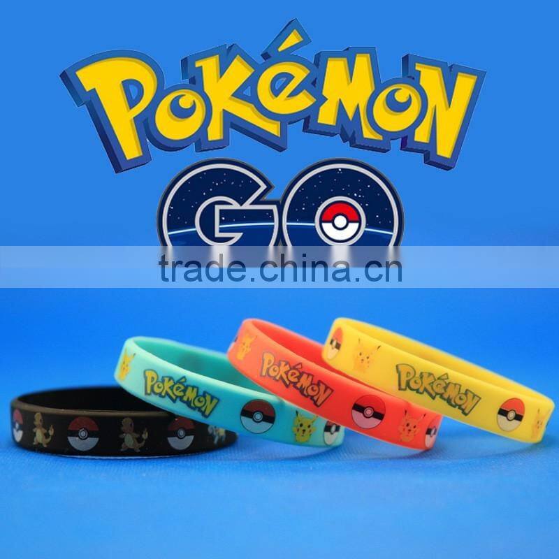 pokemon silicone wristband custom pokemon wristband