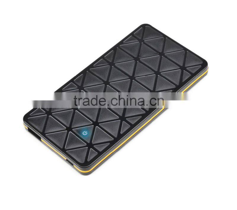 deji portable power bank kingleen portable power bank charger 3000mah Christmas Gift Power Bank Built in Micro USB Cable