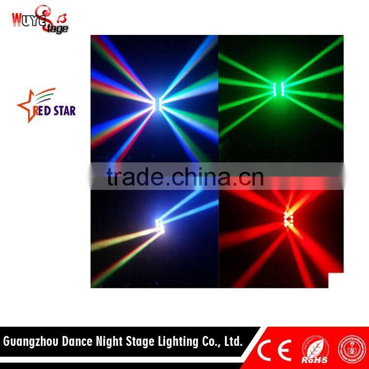 New Moving Head Led Spider Light 8x10W 4in1 RGBW Led Party Light DJ Lighting