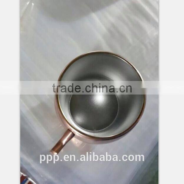 solid cooper mule mug